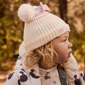 Ensemble bonnet + snood Minnie Disney pour bébé fille 