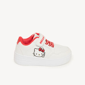 Baskets velcro et lacets élastiques Hello Kitty pour bébé fille 