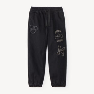 Jean ballon garçon patch Mickey Disney 