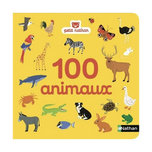 Livre 100 animaux 