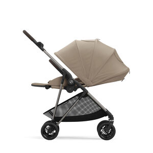 Poussette compacte légère Melio 4 taupe/almond beige 