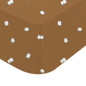 Drap housse imprimé en jersey 60 x 120 cm Boubou 