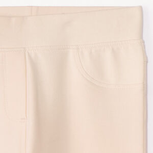 Jegging molleton coloris uni fille 