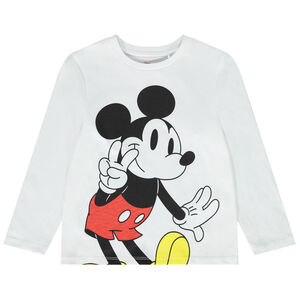 T-shirt manches longues print Mickey Disney garçon 