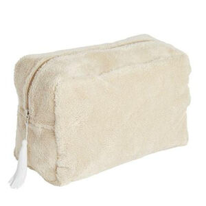 Trousse de toilette éponge bambou Mix Match Biscuit 