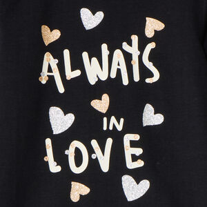 Sous-pull à col roulé fantaisie pour fille 