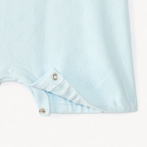 Combinaison courte Minnie Disney en maille pointelle pour bébé fille  