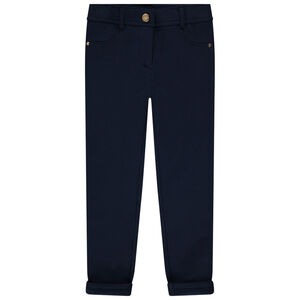 Pantalon en molleton uni pour fille 