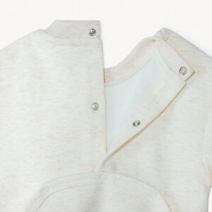 Dors-bien bicolore Mouton doublé sherpa pour bébé 