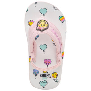 Tongs à imprimés et patch Smiley Baby pour bébé fille 