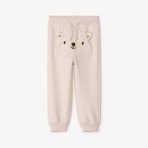 Pantalon de jogging à poche kangourou pour bébé garçon 
