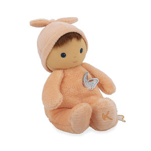 Poupon en tissu Tendre Bébé Zinnia orange 