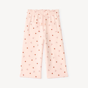 Pantalon de jogging large bébé fille imprimé fantaisie 