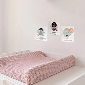 7 cartes Bébé signe "Mes émotions" 