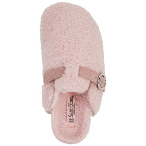 Chaussons en fausse fourrure style sabot pour fille 