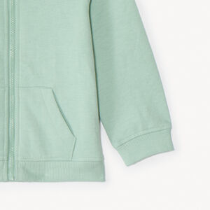 Gilet molleton à capuche ourson pour bébé garçon 