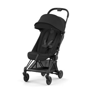 Poussette ultra-compacte Coya matt black/sepia black 