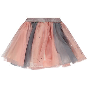 Jupe patineuse en tulle multicolore pour bébé fille 