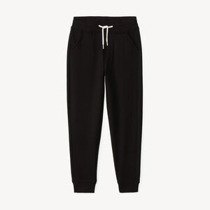 Pantalon jogging garçon en molleton uni 