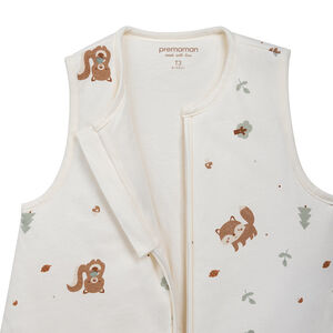 Gigoteuse TOG 3 en jersey imprimé animaux 18-36M Roi des Forêts écru 