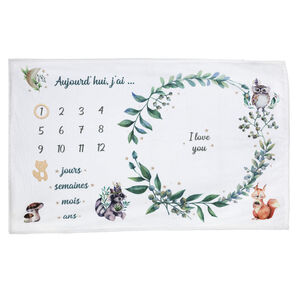 Tapis photo modèle aléatoire Bébé nature (modèle aléatoire) 