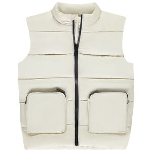 Doudoune sans manches à poches zippées pour garçon 