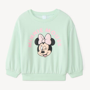 Sweat bébé fille en molleton oversize Minnie 