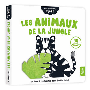 Livre 'Les animaux de la junlge' - A partir de 2 mois 