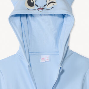 Gilet molleton à capuche ludique Stitch Disney fille 