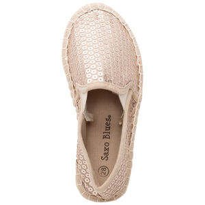 Espadrilles à sequins roses 