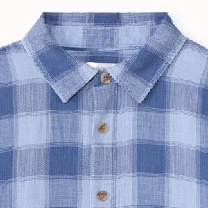 Chemise manches longues à carreaux garçon 