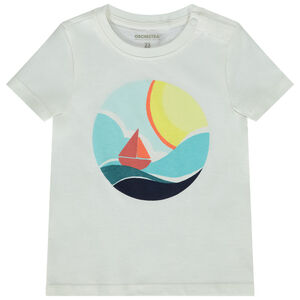 T-shirt manches courtes print fantaisie pour bébé garçon 