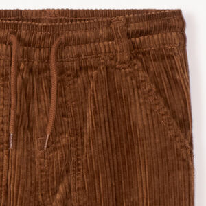 Pantalon en velours côtelé doublé garçon 