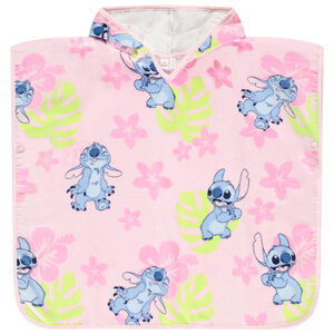 Poncho de bain imprimé Stitch Disney fille 