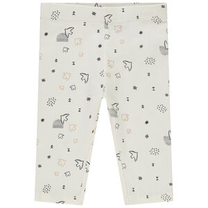 Corsaire en jersey imprimé fantaisie pour bébé fille 