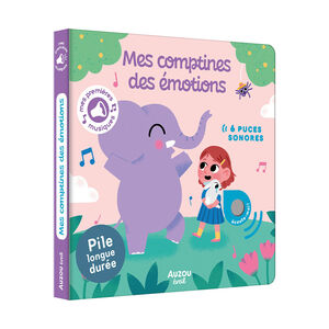 Livre sonore "Mes comptines des émotions" 