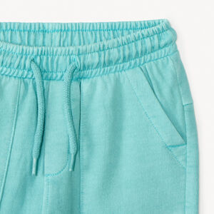 Ensemble 2 pièces débardeur + short broderie coquillage pour bébé garçon 