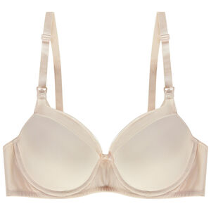 Soutien-gorge d'allaitement moulé finition résille 