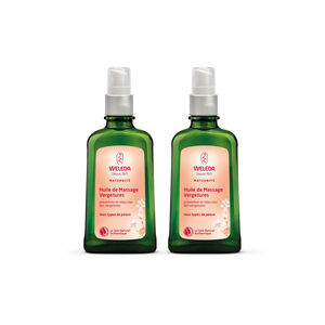 Lotion duo huile de massage pour vergetures 2 x 100 ml 