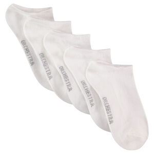 Lot de 5 paires de chaussettes invisibles  