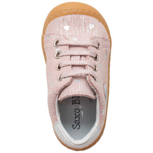 Bottillons en cuir à coeurs brillants 