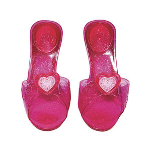 Paire de chaussures de princesse pailletées rose 