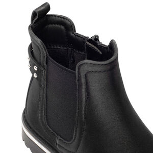 Bottillons à semelle chunky et lanière à rivets pour fille 