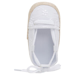 Espadrilles souples avec motif brodé  