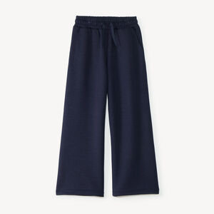 Pantalon de jogging fille coupe large uni 