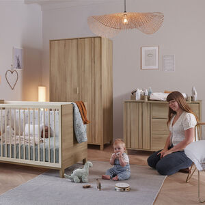 Armoire à 2 portes Calypso chêne du bocage 