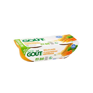 Délice de carotte et courge butternut - 2 x 190g 