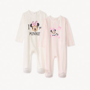 Lot de 2 dors-bien en jersey Minnie Disney pour bébé fille  