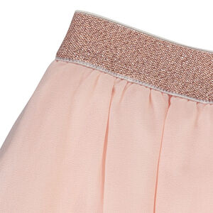Jupe patineuse en crêpe avec étoiles pailletées pour fille 