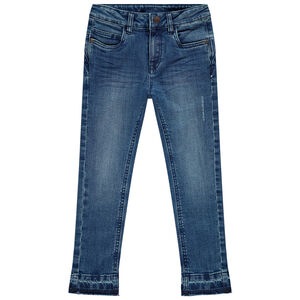 Jean effet délavé slim pour enfant garçon 
